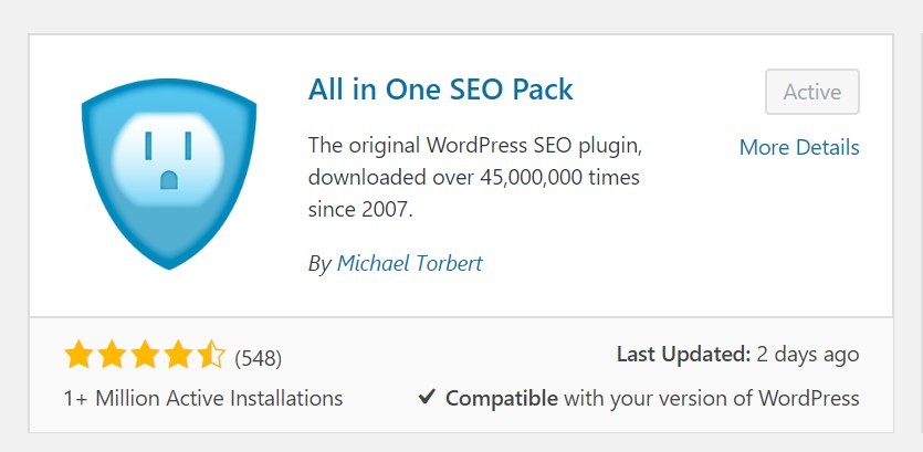 All In one SEO Pack